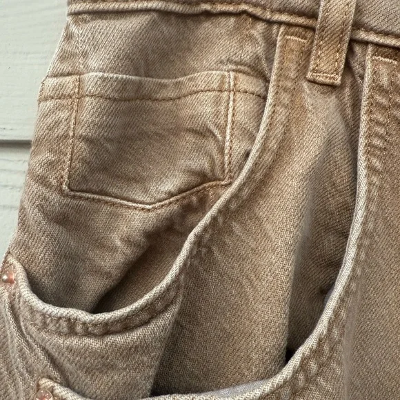 We the Free Final Countdown Cuffed Low Rise Jeans TUMBLEWEED 29 - Picture 7 of 16